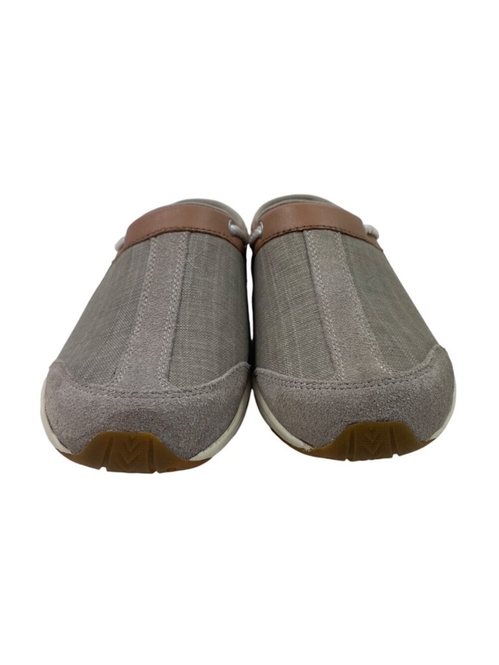 Easy Spirit Womens Travelport Casual Slip-On Mule Clogs Brown & Beige Size 7.5 - Picture 3 of 10